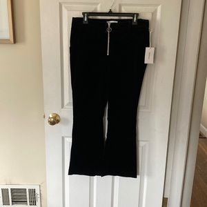 NWT Frame Velour Crop Pants- SZ 10